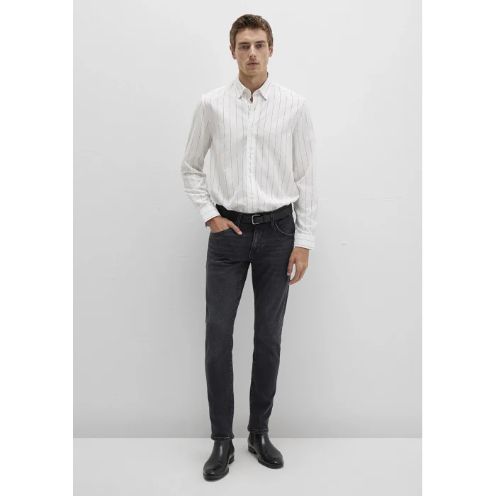 Mavi 0211665-90898 Çizgili Beyaz Gömlek