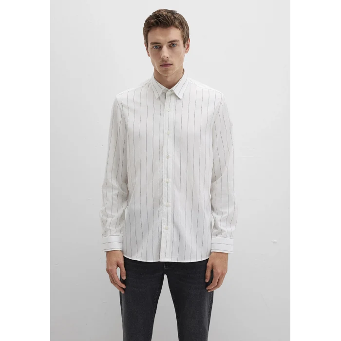 Mavi 0211665-90898 Çizgili Beyaz Gömlek