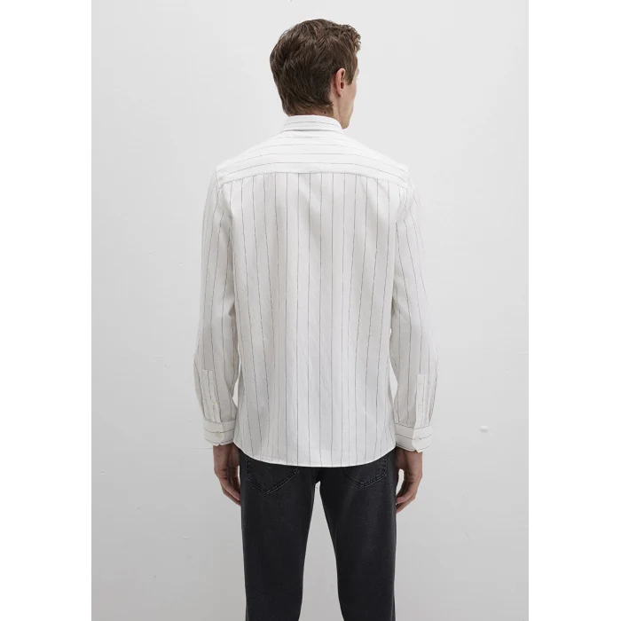 Mavi 0211665-90898 Çizgili Beyaz Gömlek