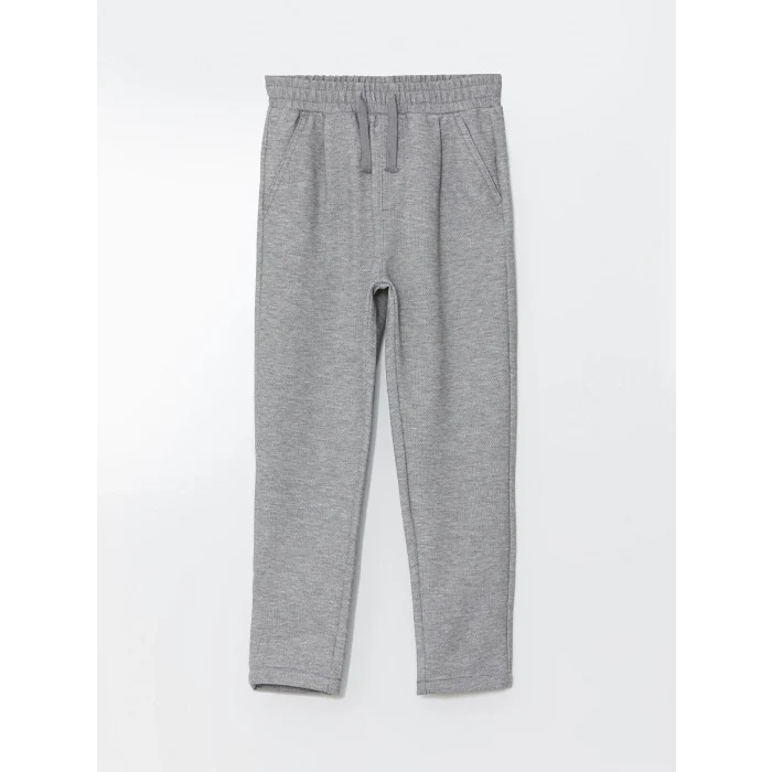 LCW Kids Gri Beli Lastikli Erkek Çocuk Pantolon