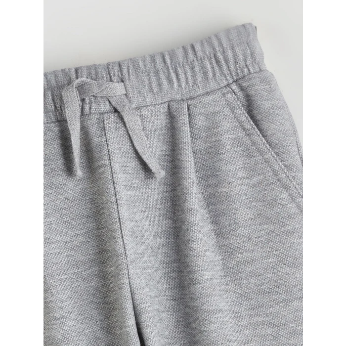 LCW Kids Gri Beli Lastikli Erkek Çocuk Pantolon