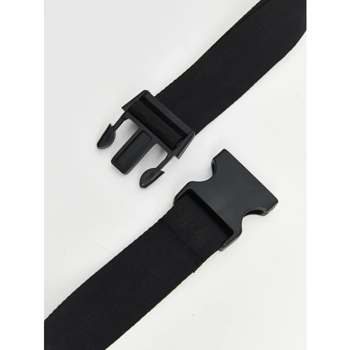 LCW ACCESSORIES Siyah Fermuarlı Erkek Göğüs Çantası