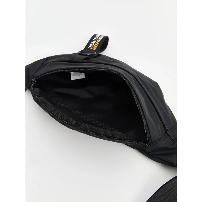 LCW ACCESSORIES Siyah Fermuarlı Erkek Göğüs Çantası