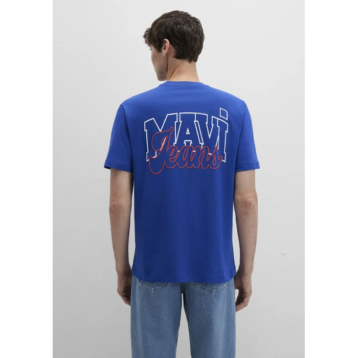 Mavi 0612937-70907 Mavi Jeans Baskılı Mavi Tişört