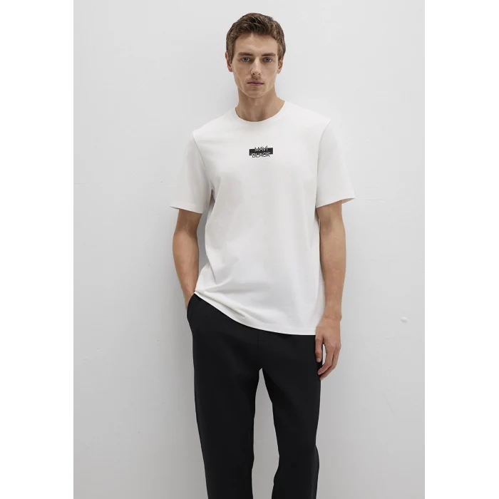 Mavi 0612873-70057 Mavi Black Beyaz Tişört