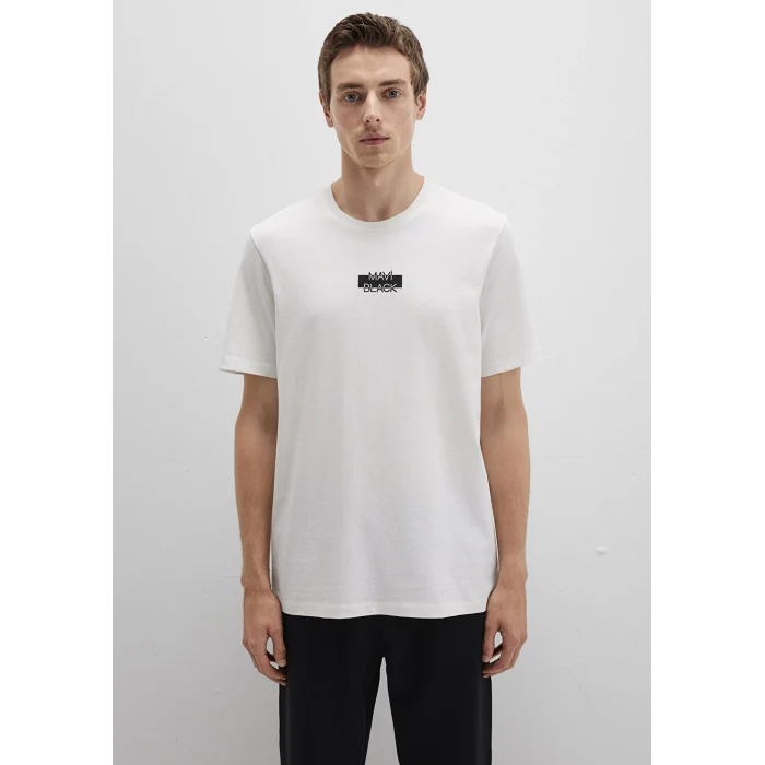 Mavi 0612873-70057 Mavi Black Beyaz Tişört