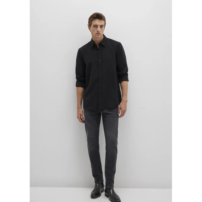 Mavi 0211659-900 Siyah Tencel TM Liyosel Gömlek