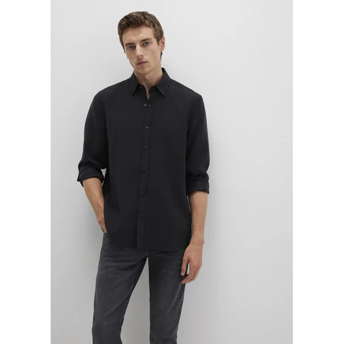 Mavi 0211659-900 Siyah Tencel TM Liyosel Gömlek