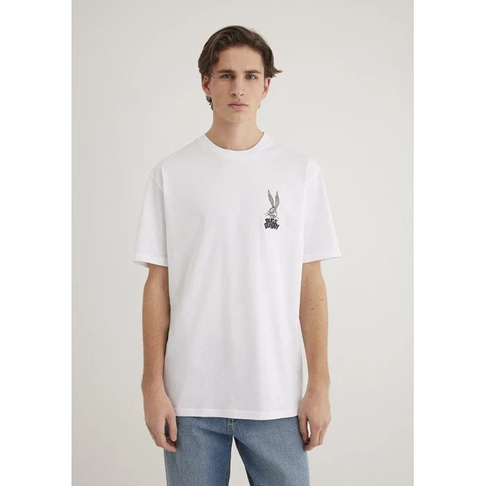 Mavi 0610636-620 Bugs Bunny Baskılı Beyaz Tişört