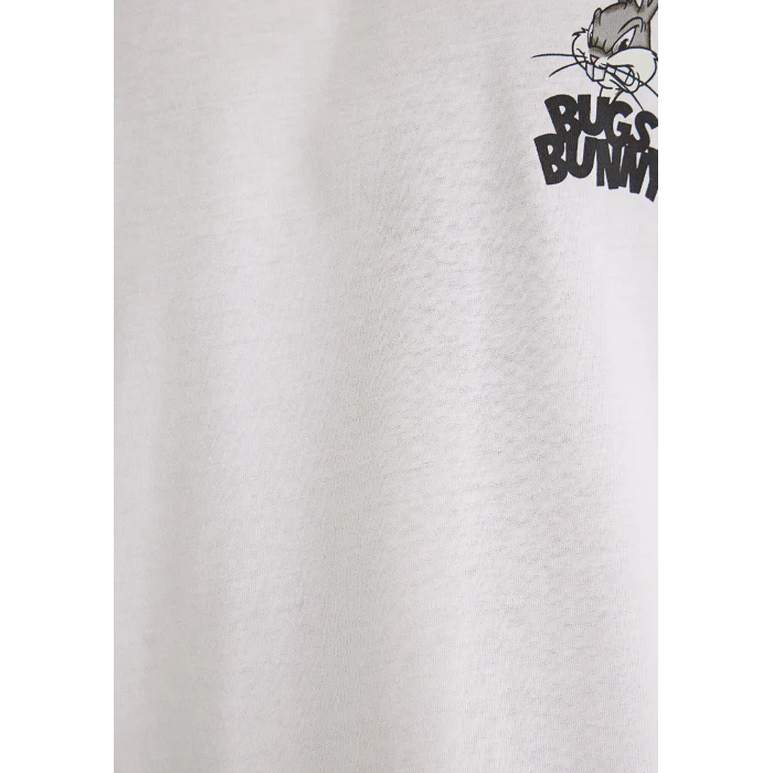 Mavi 0610636-620 Bugs Bunny Baskılı Beyaz Tişört