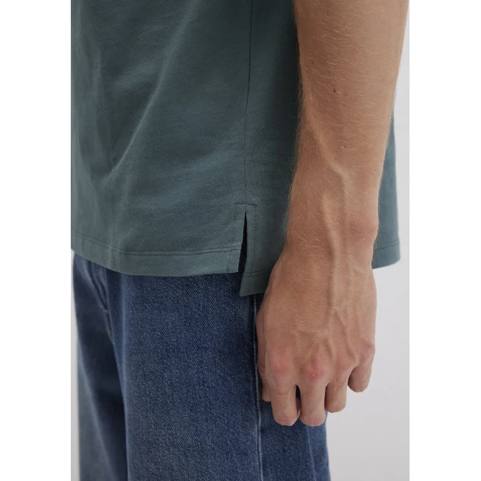 Mavi 066248-71577 Cep Detaylı Yeşil Basic Tişört