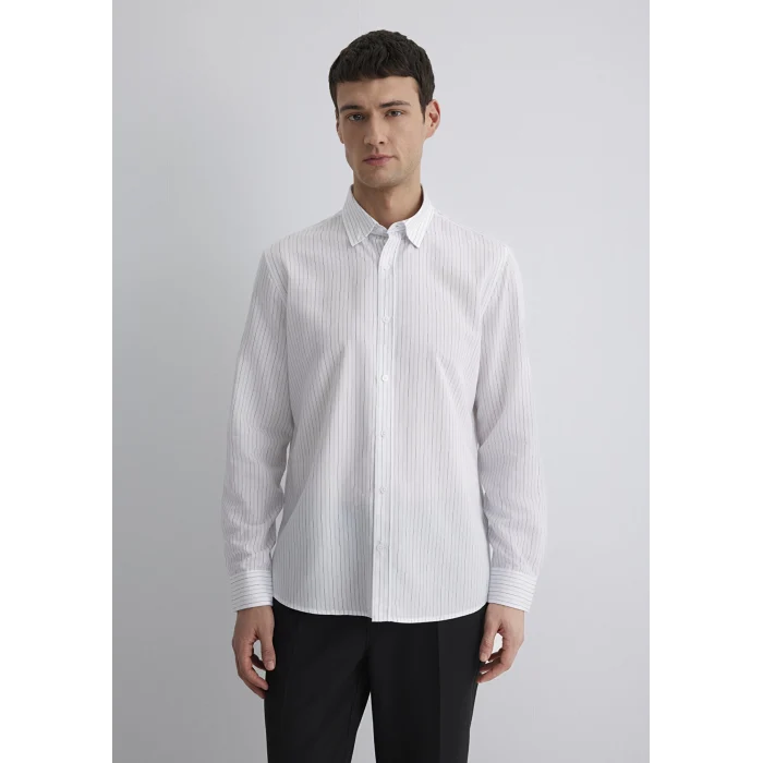 Mavi 0211566-70096 Çizgili Beyaz Gömlek