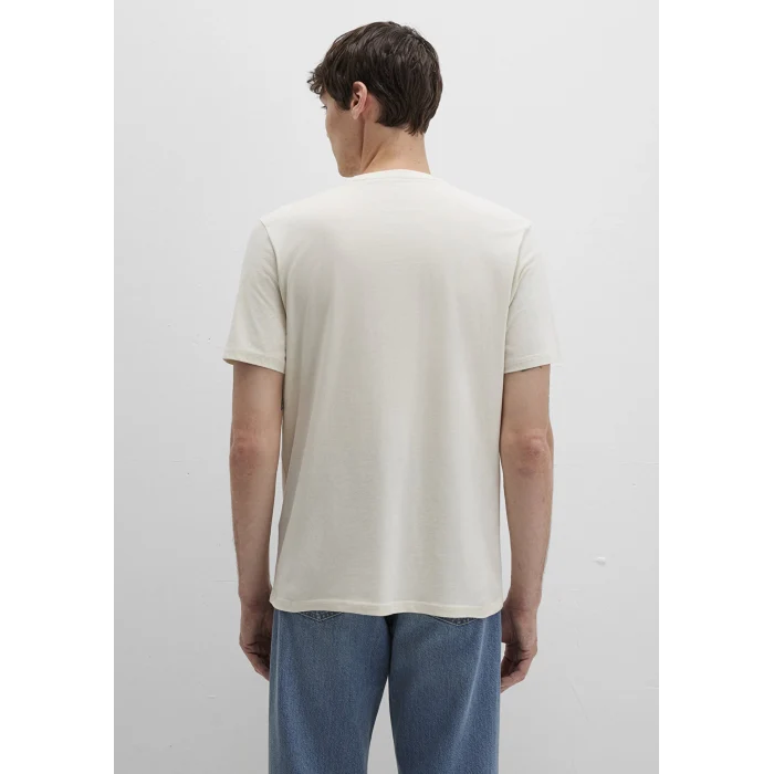 Mavi 0612896-70134 Mavi Logo Baskılı Bej Tişört