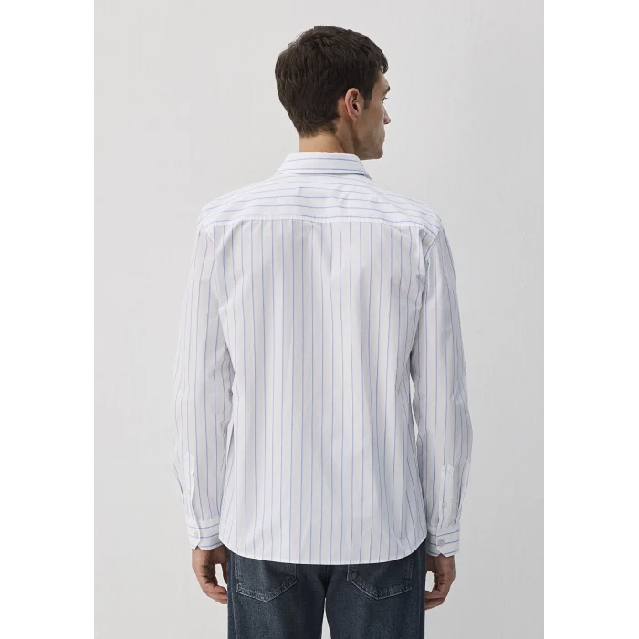 Mavi 0211426-70840 Mavi Çizgili Beyaz Gömlek
