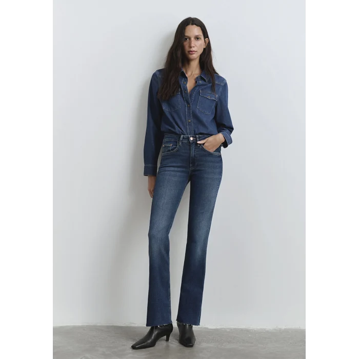Mavi 101225-80680 Maria Gold Denim Koyu Mavi Jean Pantolon