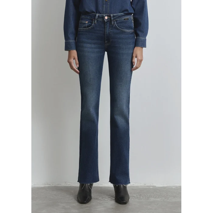 Mavi 101225-80680 Maria Gold Denim Koyu Mavi Jean Pantolon