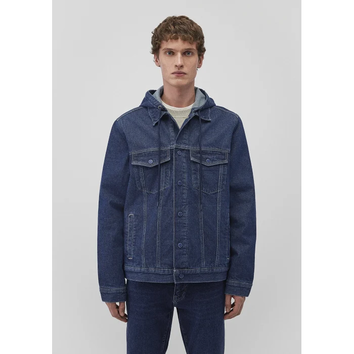 Mavi 0110411-88556 Eddie Kolej Koyu Mavi Denim Jean Ceket