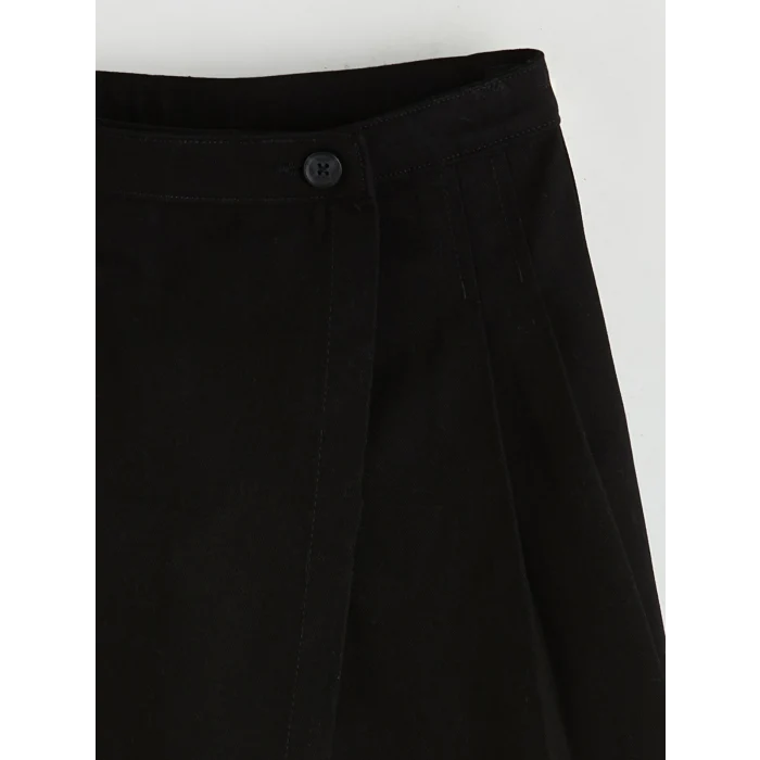 LCW Kids Siyah Basic Kız Çocuk Şort Etek