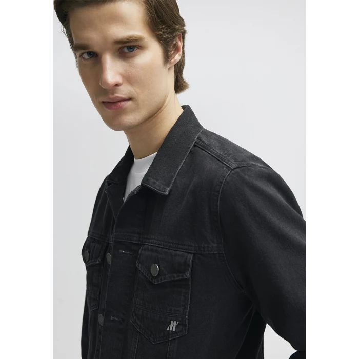 Mavi 010143-32231 Drake Mavi Pro Antrasit Jean Ceket