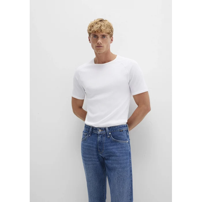 Mavi 06605622 Ribana Detaylı Beyaz Tişört