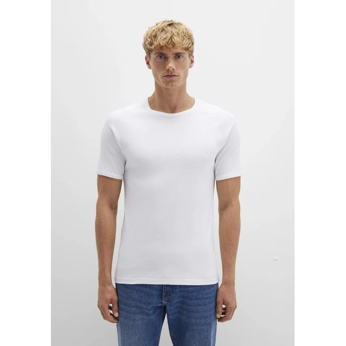 Mavi 06605622 Ribana Detaylı Beyaz Tişört