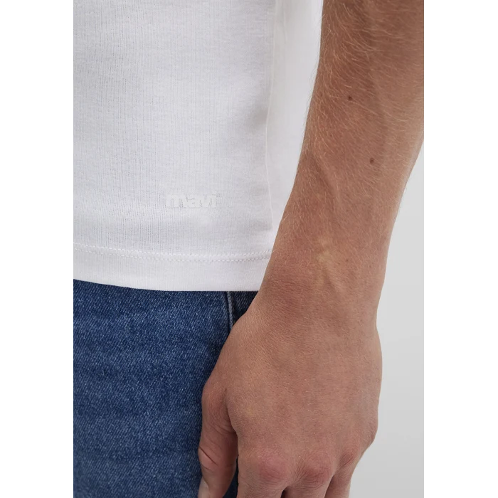 Mavi 06605622 Ribana Detaylı Beyaz Tişört