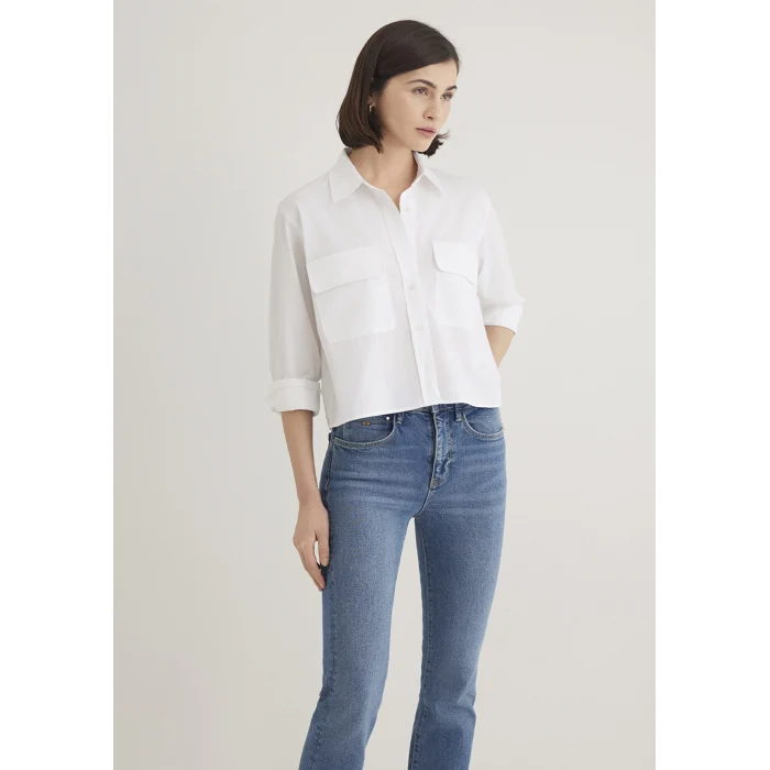 Mavi 1211026-620 Beyaz Gömlek