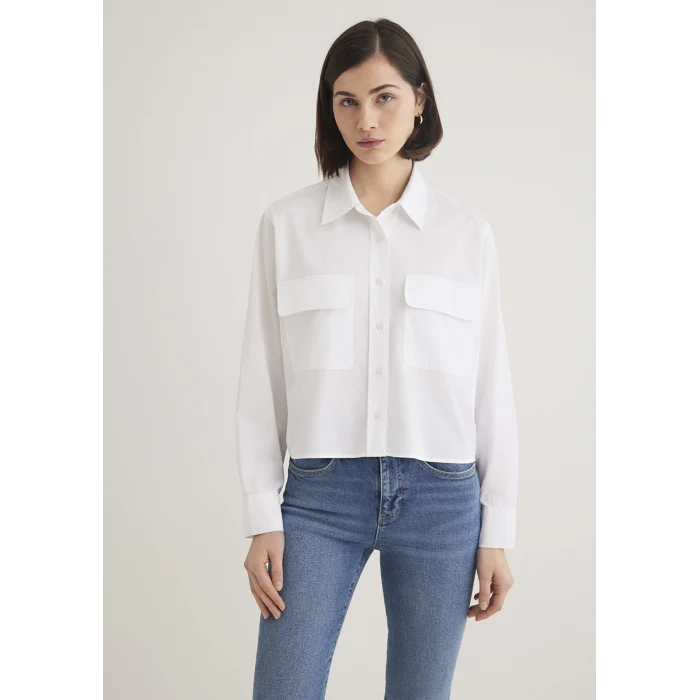 Mavi 1211026-620 Beyaz Gömlek