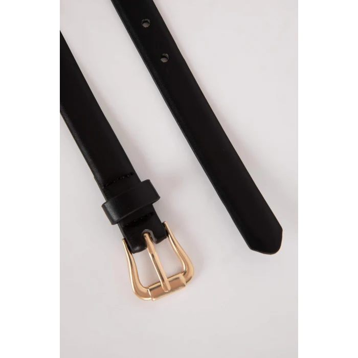 Defacto B4122 Coral Kadın Suni Deri 2li Günlük Kemer