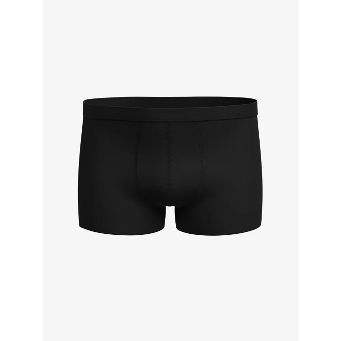 LC WAIKIKI Siyah Standart Kalıp Pamuklu Esnek Erkek Boxer 3lü