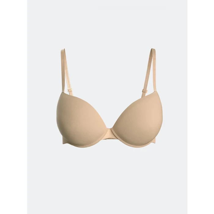 LCW DREAM Pembe Balenli Dolgulu Düz Tişört Sütyen