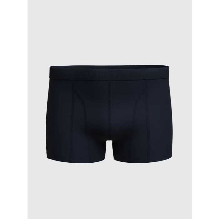 LC WAIKIKI Lacivert Standart Kalıp Pamuklu Esnek Erkek Boxer 3lü