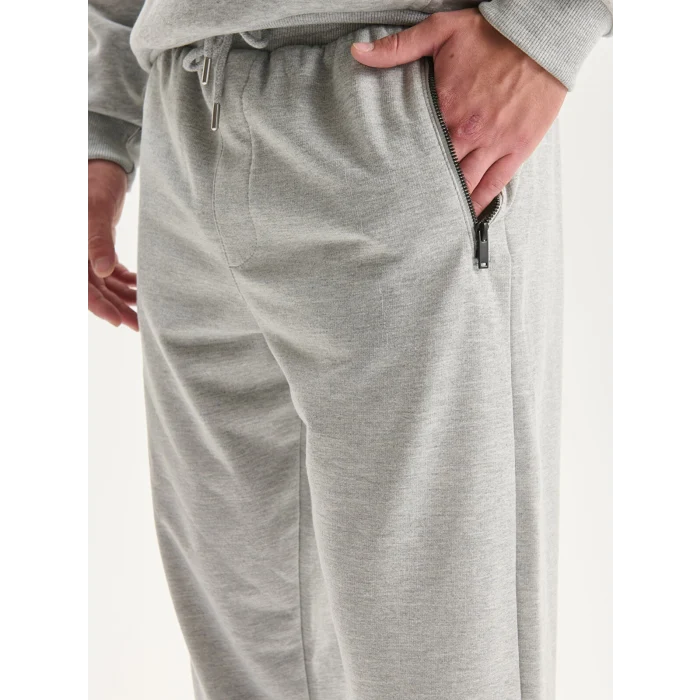 XSIDE Gri Standart Kalıp Erkek Jogger Eşofman Altı