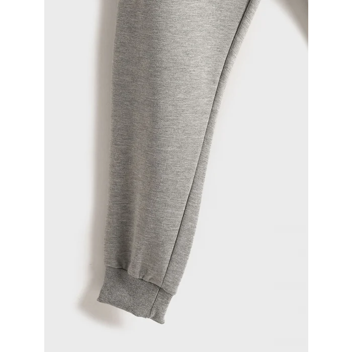 XSIDE Gri Standart Kalıp Erkek Jogger Eşofman Altı