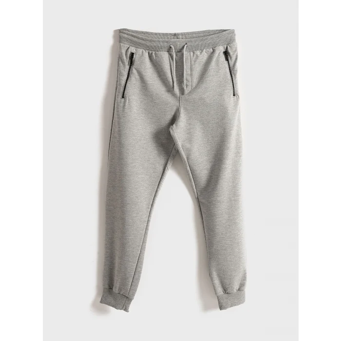 XSIDE Gri Standart Kalıp Erkek Jogger Eşofman Altı