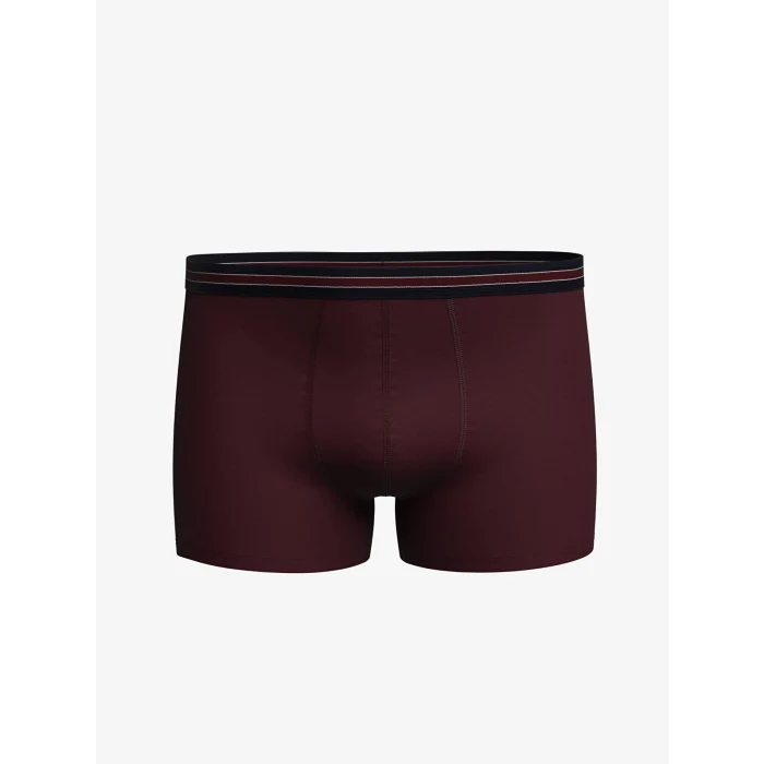 LC WAIKIKI Bordo Standart Kalıp Pamuklu Esnek Erkek Boxer 5li
