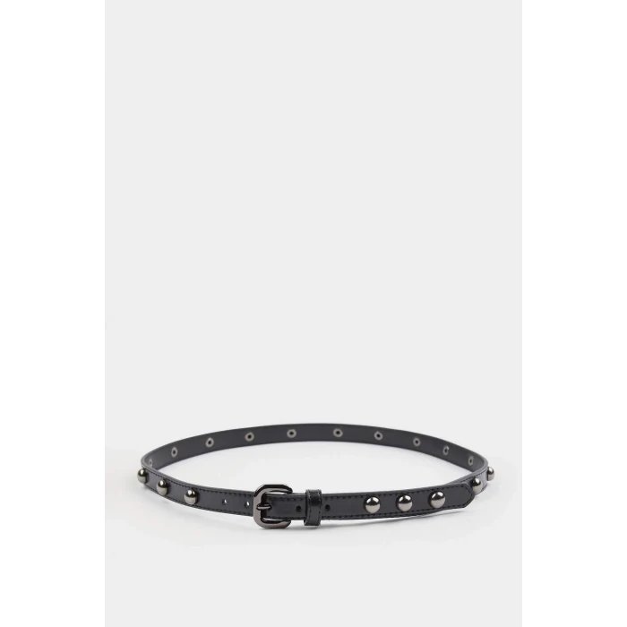 Defacto F3358 Çok Renkli Kadın Suni Deri 2li Günlük Kemer