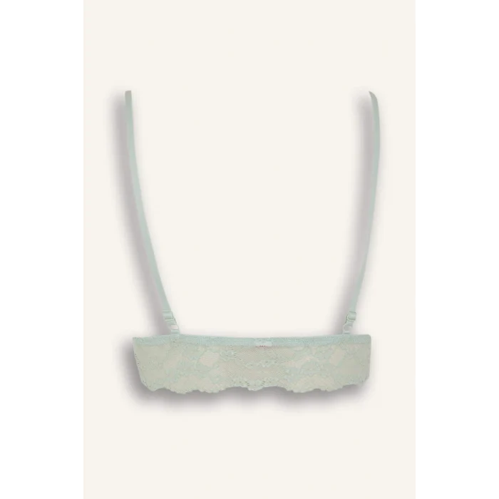 Defacto D7843 Yeşil Dantelli Kaplı Pedli Bralet-Fall in Love