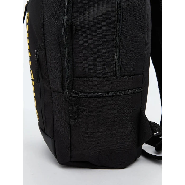 LCW ACCESSORIES Siyah Yazı Baskılı Erkek Çocuk Okul Çantası