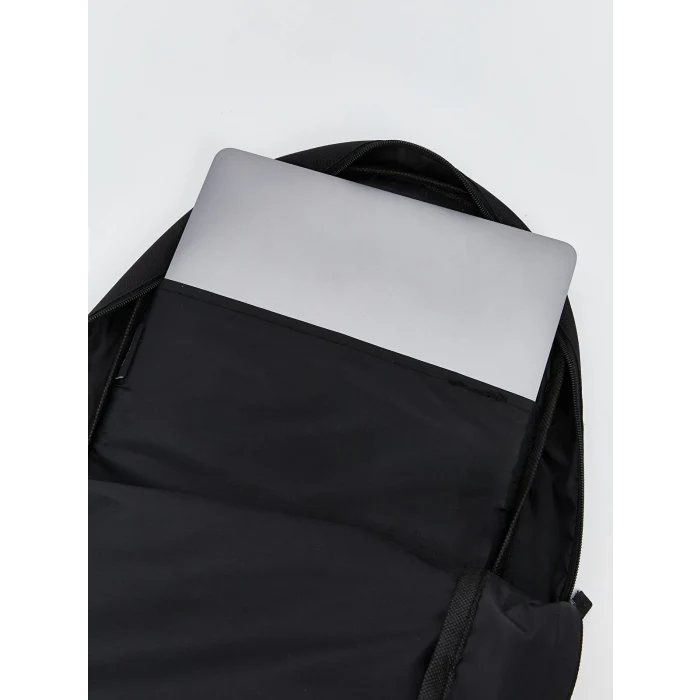 LCW ACCESSORIES Siyah Yazı Baskılı Erkek Çocuk Okul Çantası