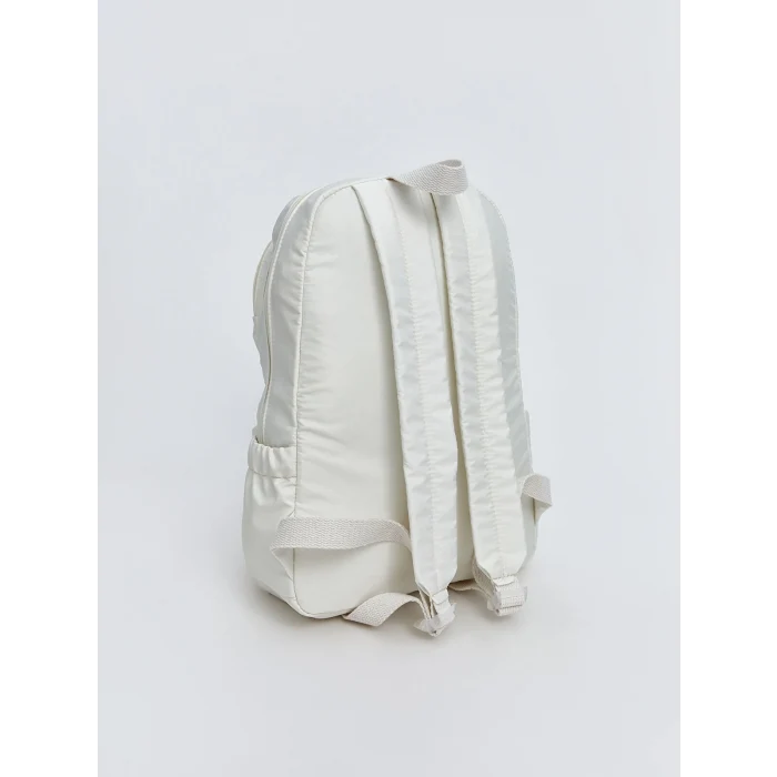 LCW ACCESSORIES Ekru Çok Bölmeli Kız Çocuk Sırt Çantası