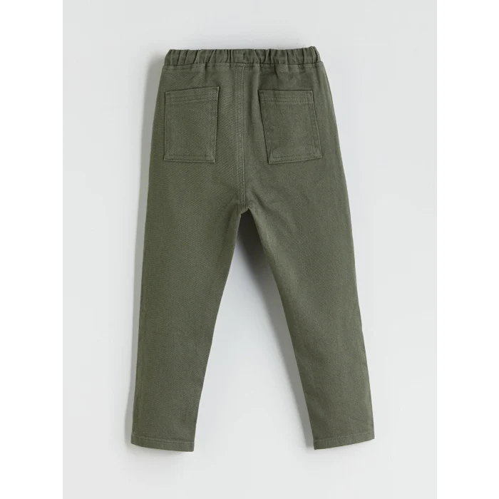 LCW Kids Haki Beli Lastikli Erkek Çocuk Pantolon