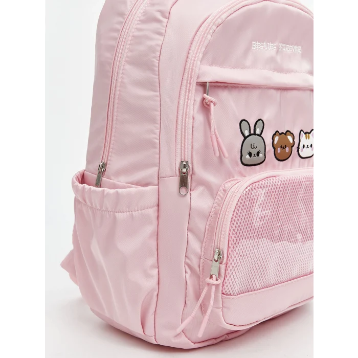 LCW ACCESSORIES Pembe Laptop Bölmeli Kız Çocuk Okul Çantası