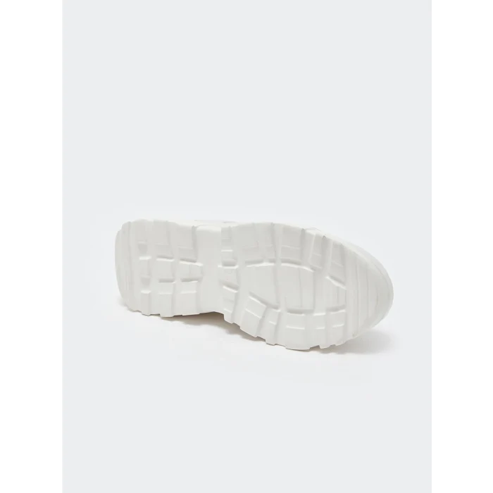 LCW STEPS Beyaz Bağcıklı Kadın Aktif Spor Ayakkabı