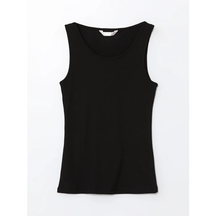 LCW DREAM Siyah Bisiklet Yaka Kadın Atlet