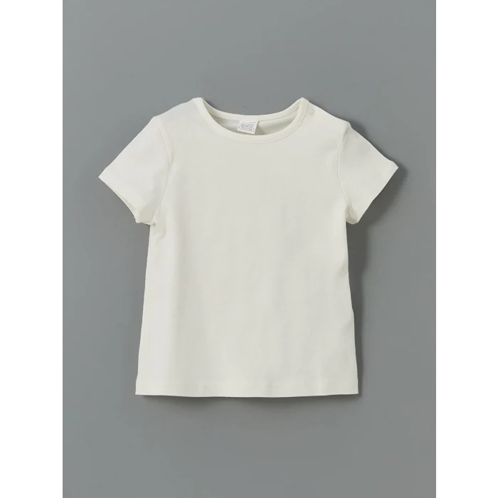 LCW baby Mavi Kız Bebek Jean Elbise ve Bluz 2li