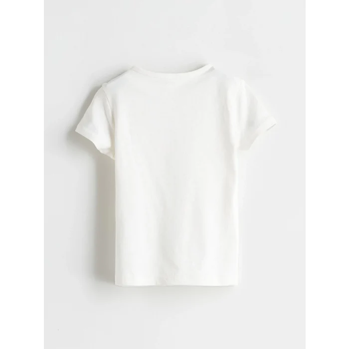 LCW baby Mavi Kız Bebek Jean Elbise ve Bluz 2li