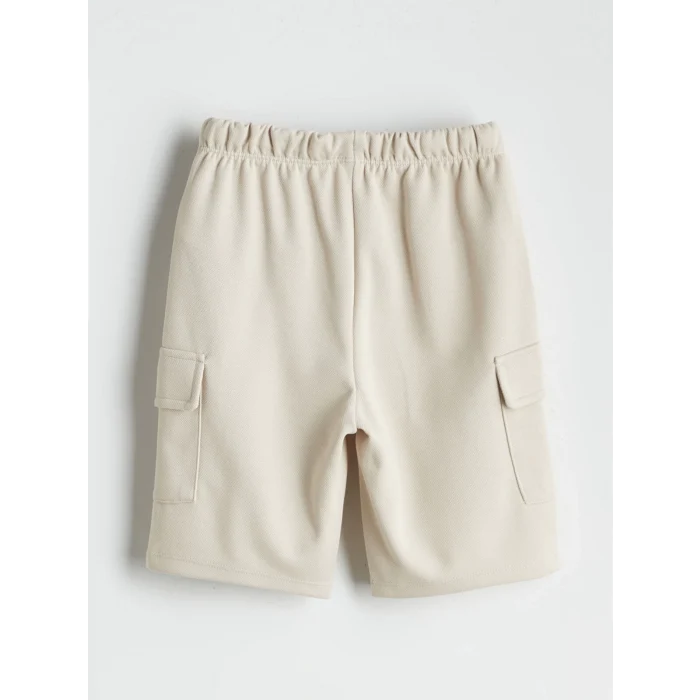 LCW Kids Antrasit Baskılı Erkek Çocuk Tişört ve Cepli Şort 2li