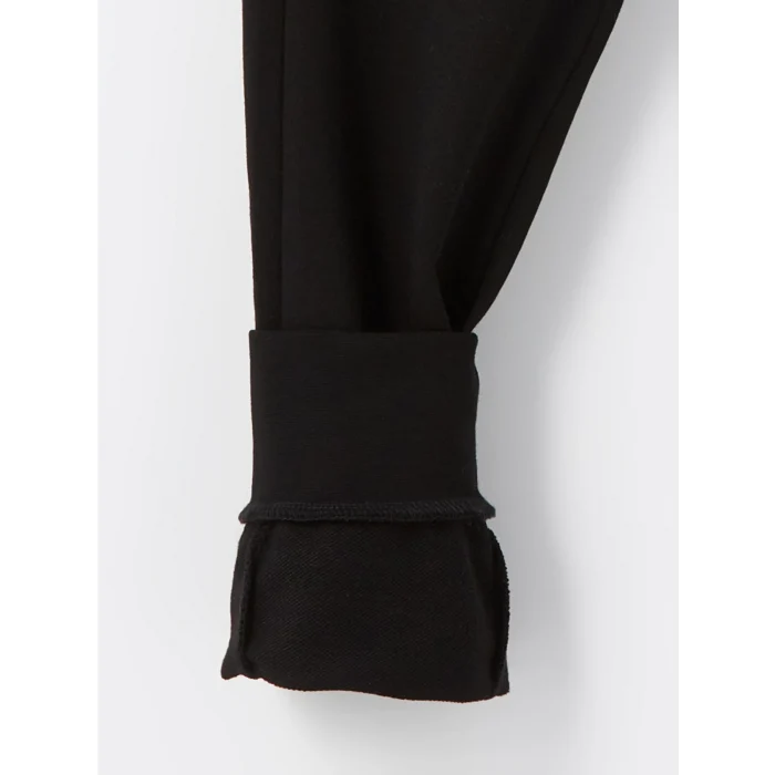 LCW Kids Siyah Beli Lastikli Erkek Çocuk Jogger Eşofman Altı