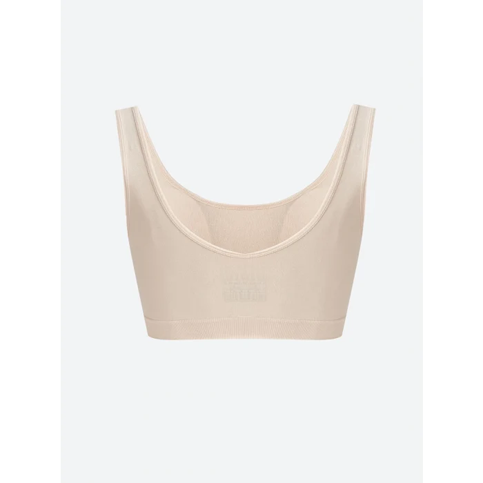 LCW DREAM Pembe Balensiz Dolgusuz Düz Seamless Sporcu Sütyen